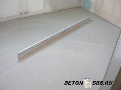 Как положить бетон на бетон